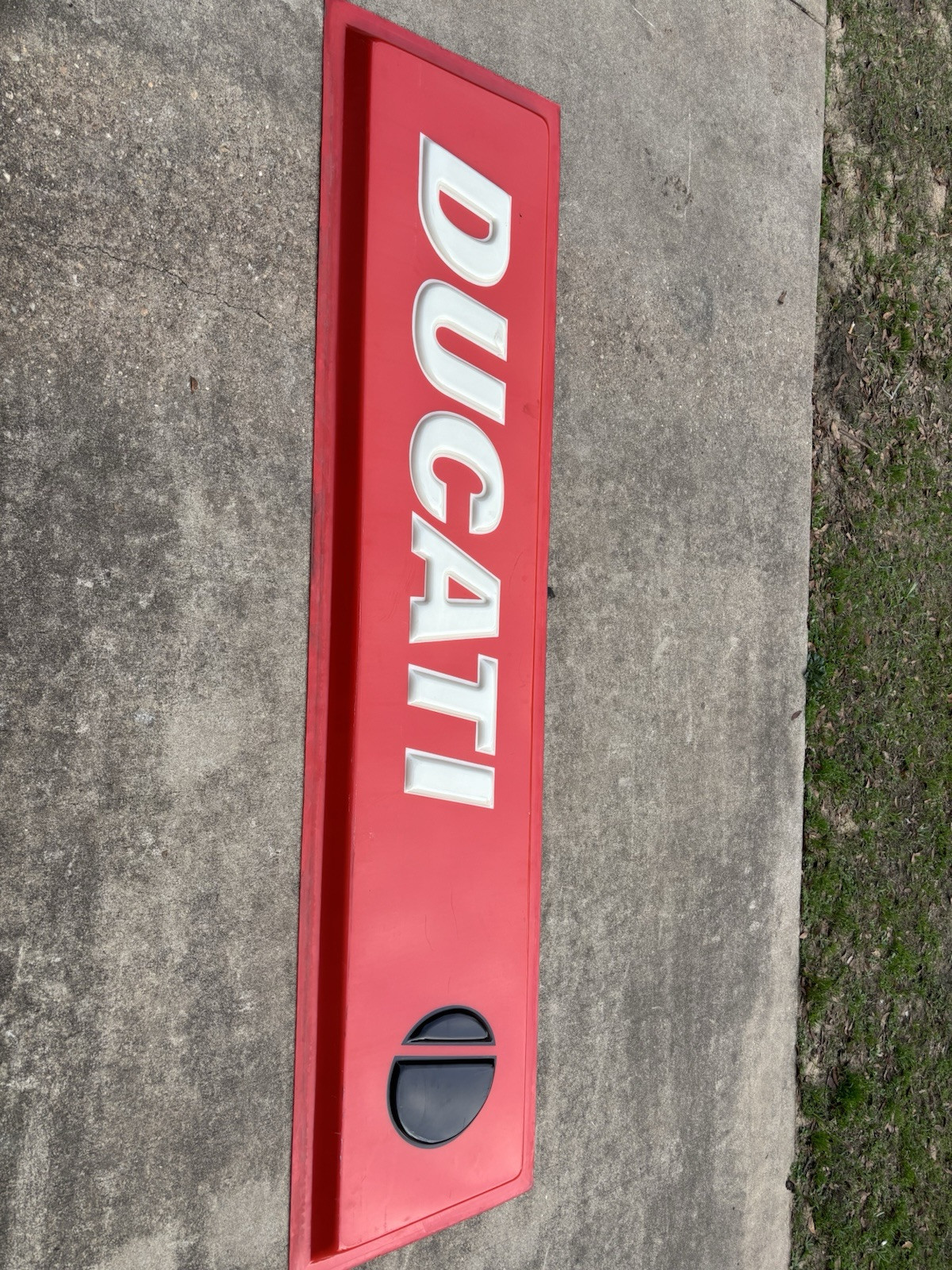 Factory Ducati Dealership Sign Very Large Man Cave Collector