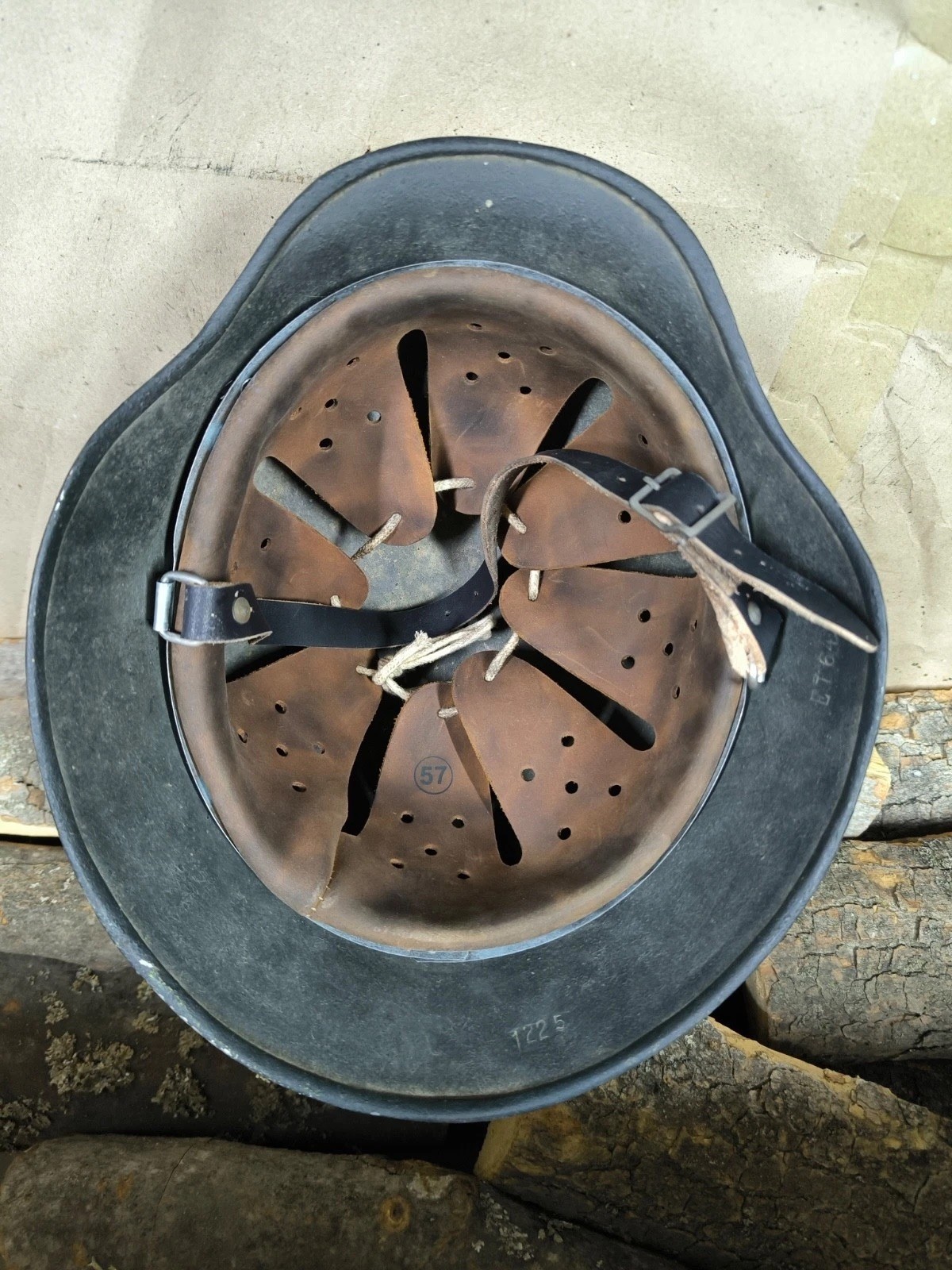 Helmet german original nice helmet M35 original WW2 WWII size 64