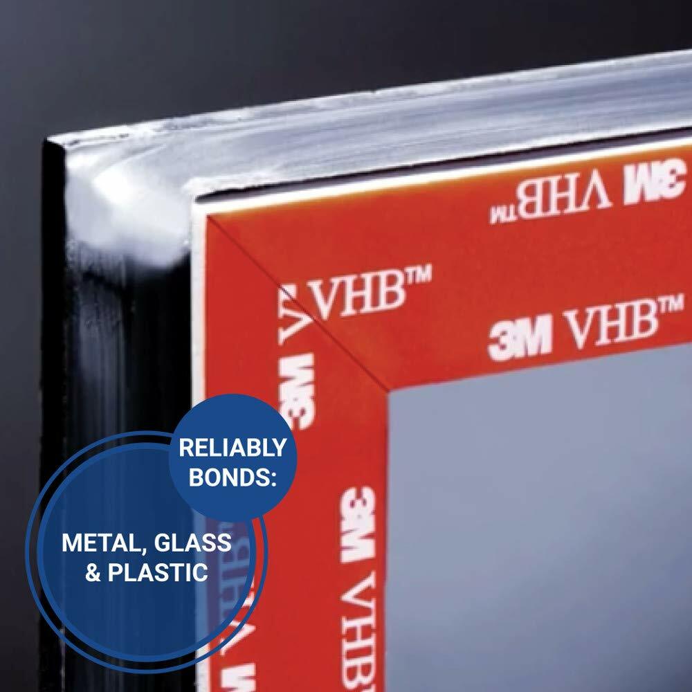 3M VHB # 4910 Car Truck Auto Transparent Clear Double Sided Tape 1" width *15ft