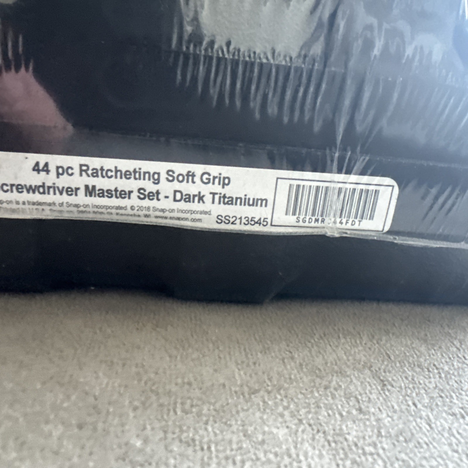 Snap-on 44 Pc Ratcheting Soft Grip Screwdriver Master Set New