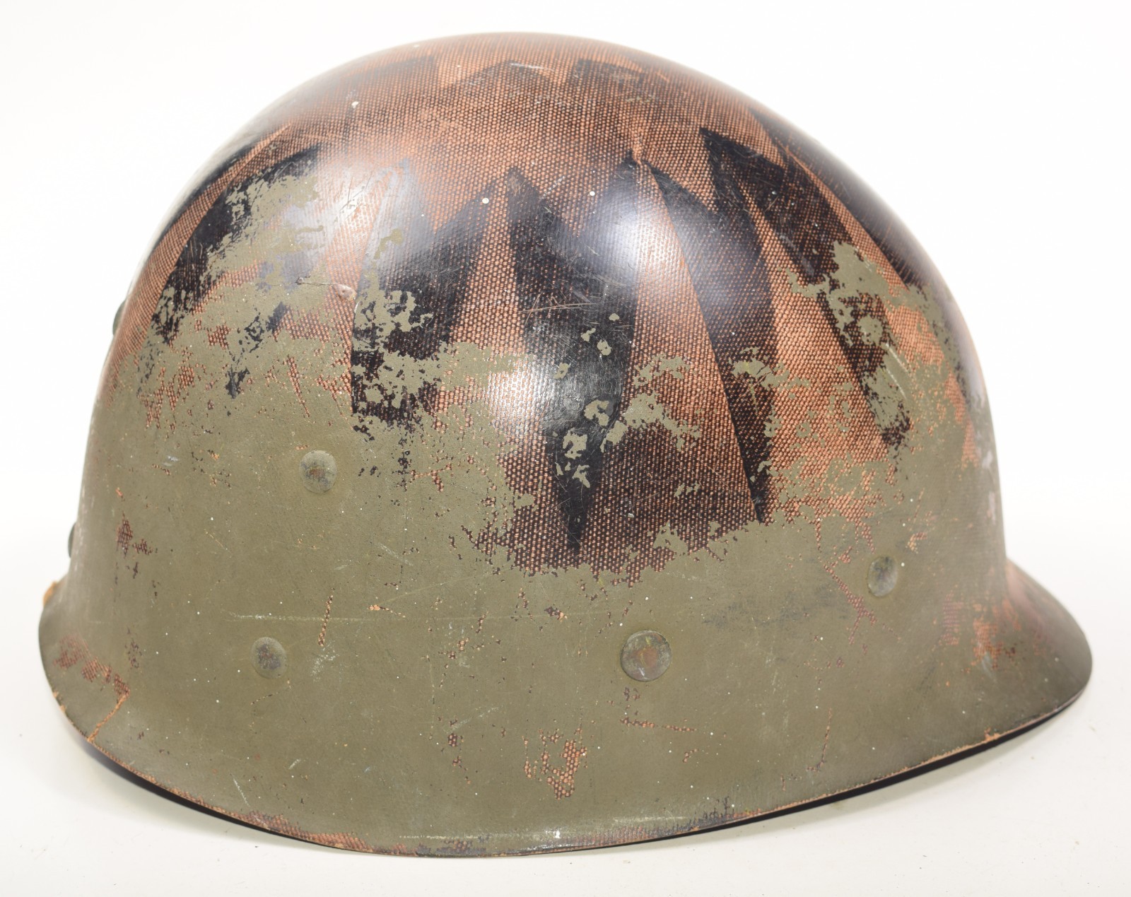 Original WWII US Military CAPAC M1 Helmet Liner w/ Sweatband, Nape Strap