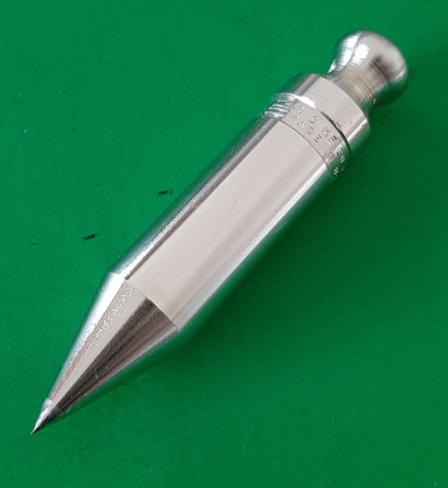 NOS NEW Vintage Millers Falls Tools USA 8oz. Plumb Bob No. 3 8 ounce #3