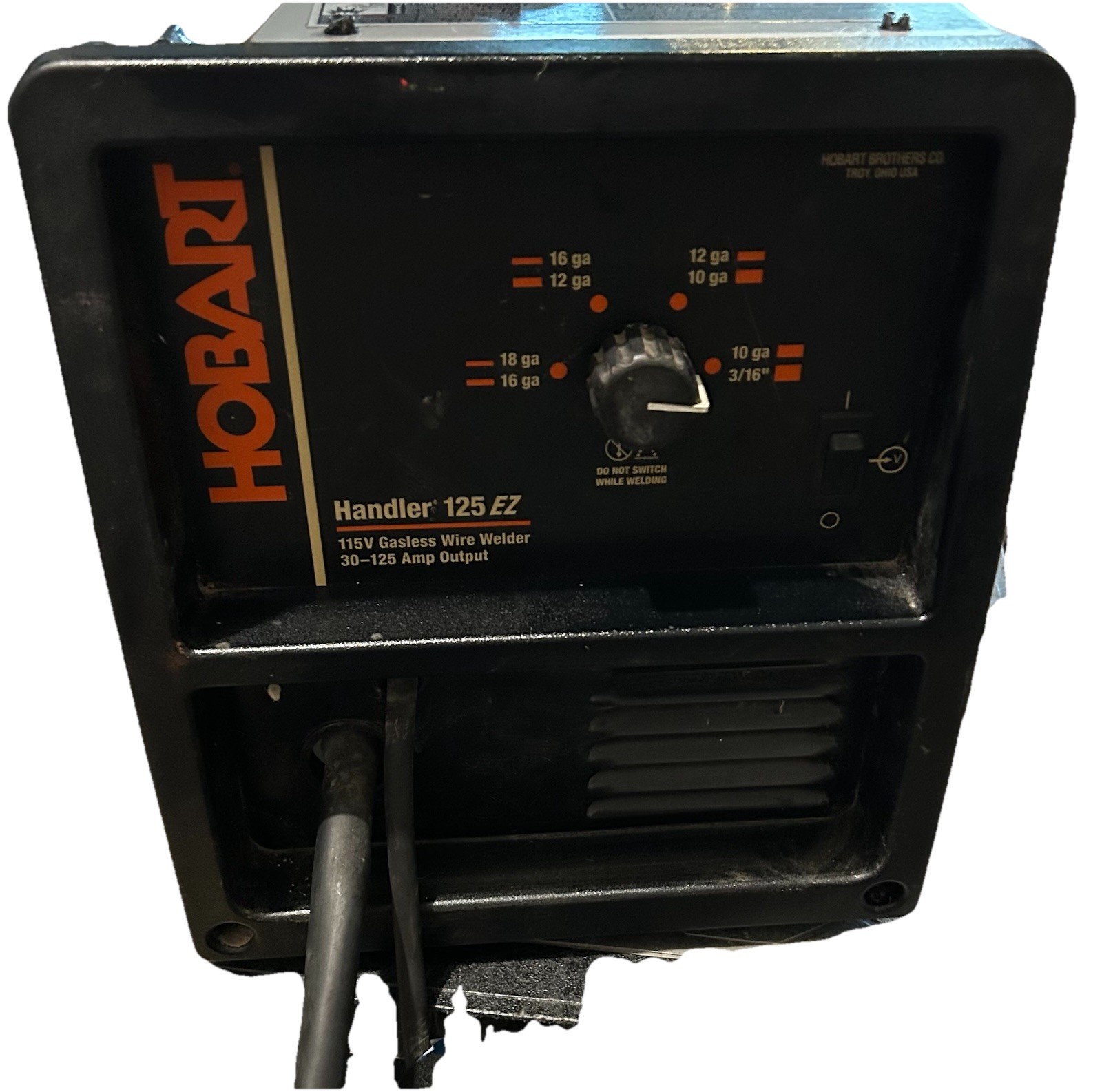 Hobart 125 EZ Flux-Cored Welder 115V 60Hz (Sku 500521) Tested Working