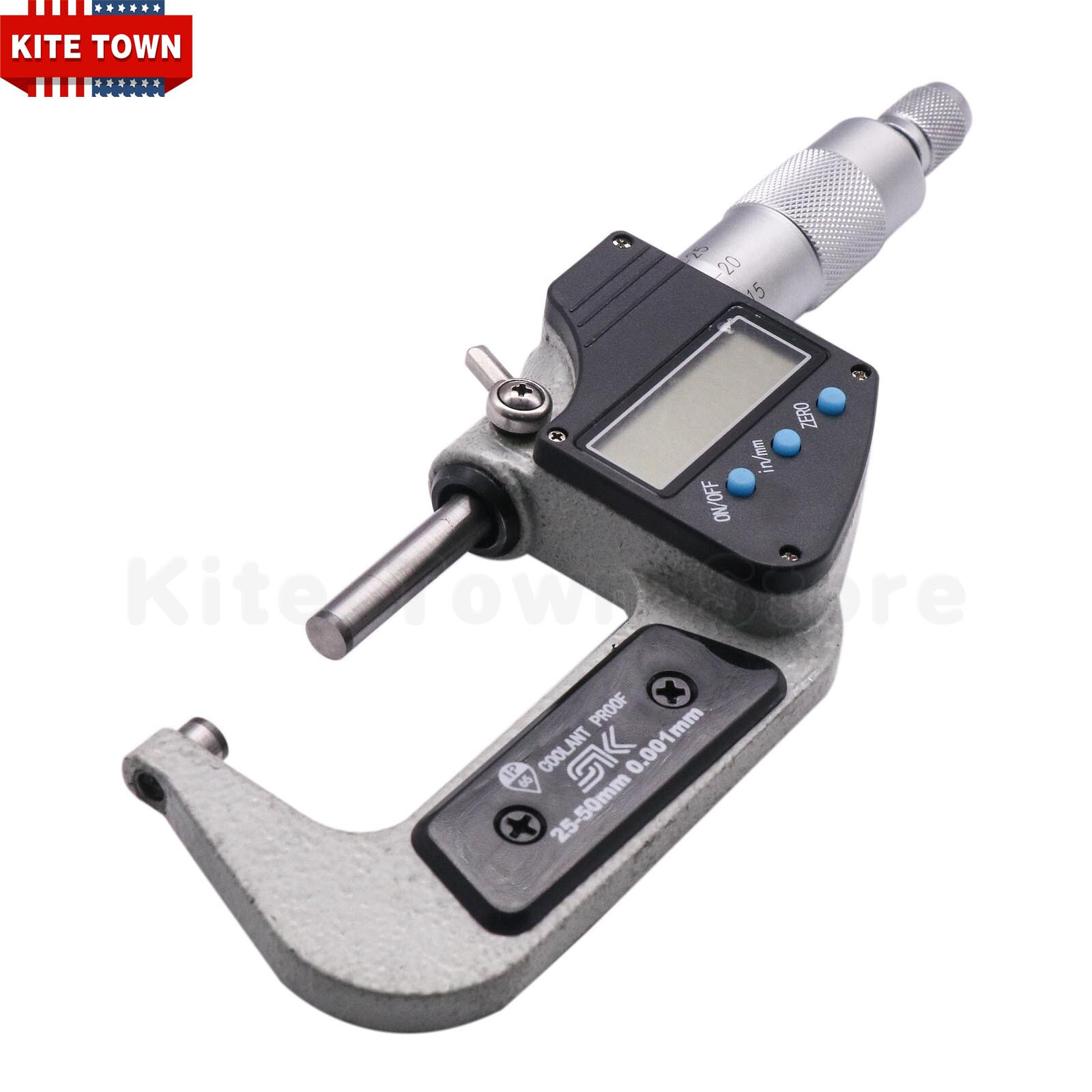 1"-2"/25-50mm 0.00005"/0.001mm Digital Electronic Outside Micrometer IP65
