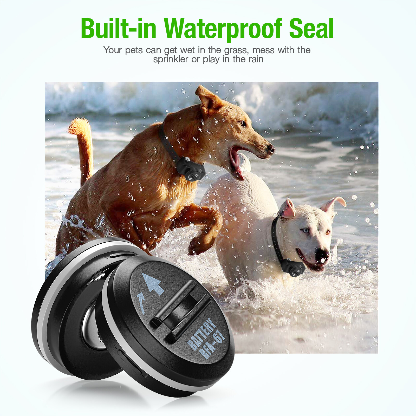 10 Pack 6 Volt Pet Collar Batteries For PetSafe RFA-67 RFA-6 Replacement Battery