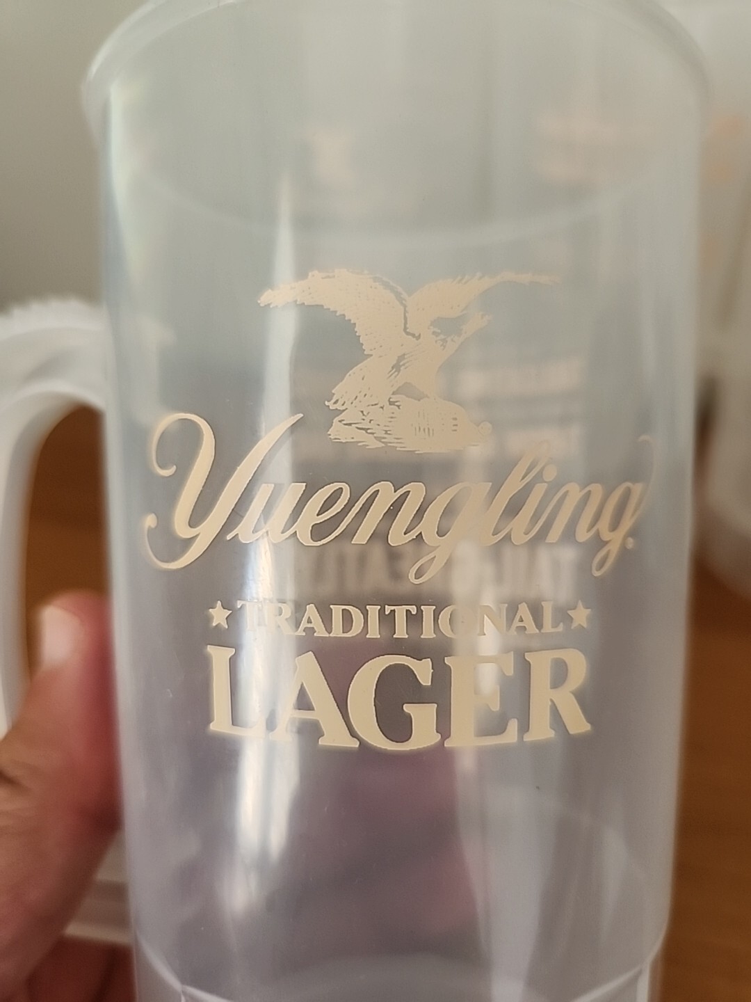 Lot of 4 Yuengling Lager Beer Mugs - Tailgating Tail-Greatly - Football - Party