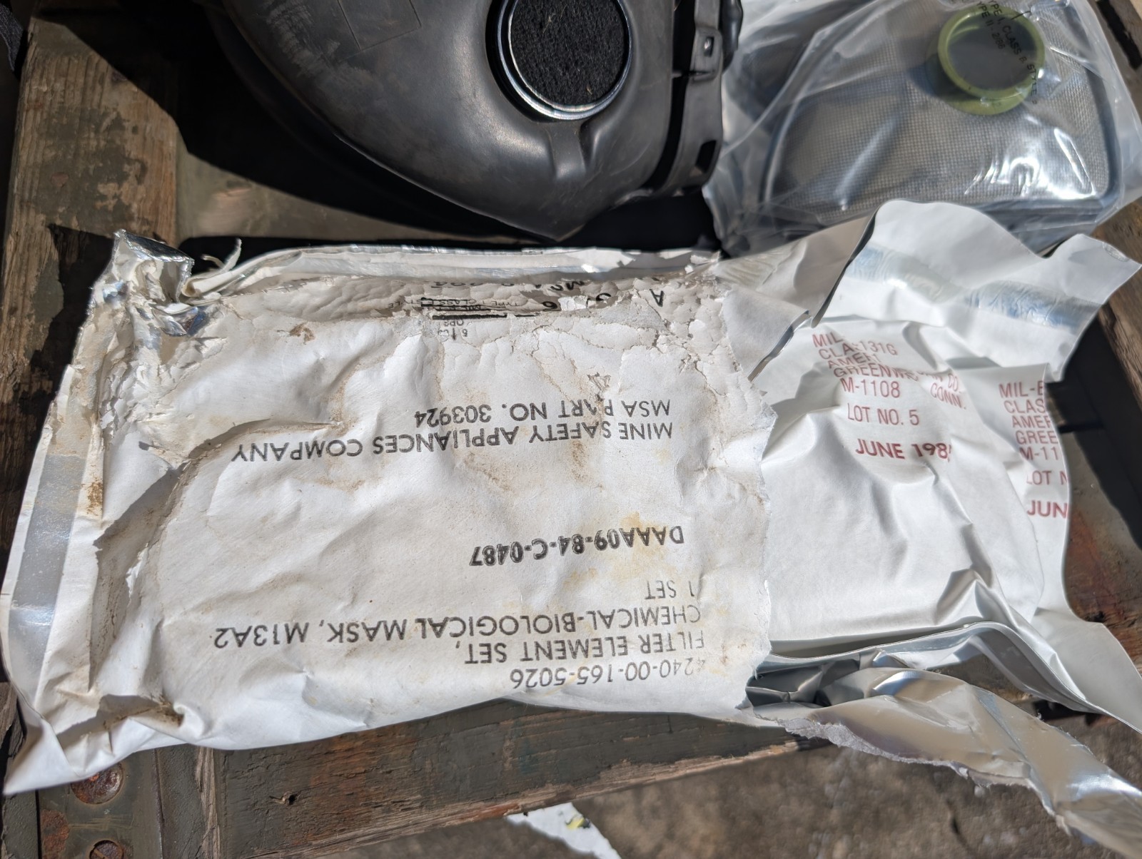 M13A2 Filter for M17 Gas Mask