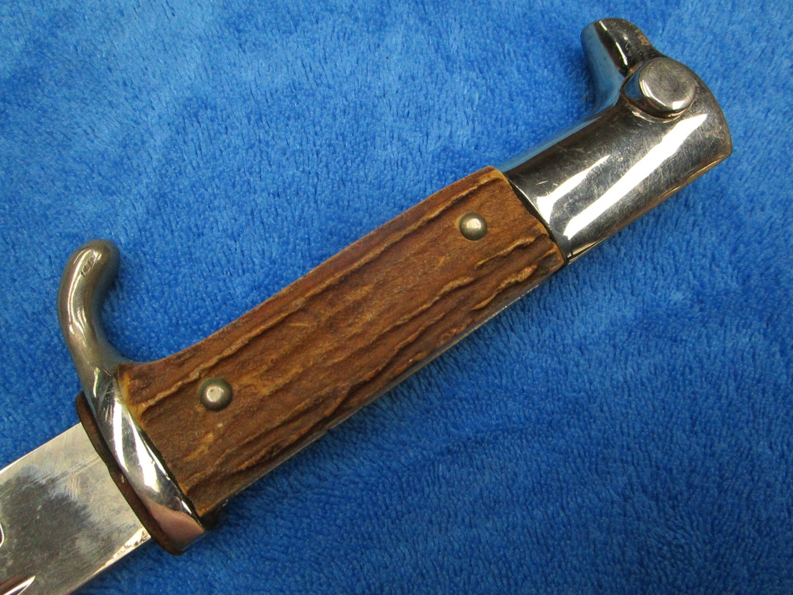 ORIGINAL WW2 GERMAN NCO DRESS BAYONET AND SCABBARD MAKER A.WINGEN SOLINGEN