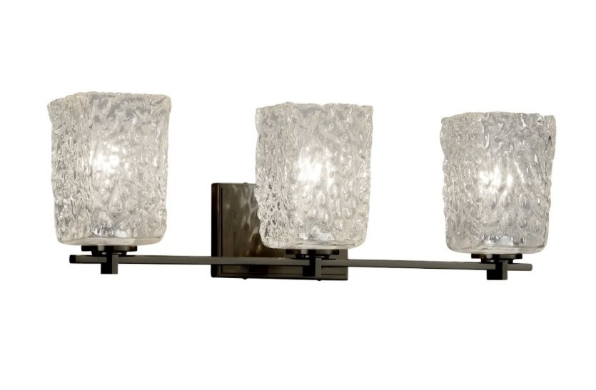 Justice Design Veneto Luce Era 25" 3-Light LED Bath Vanity Light Open Box