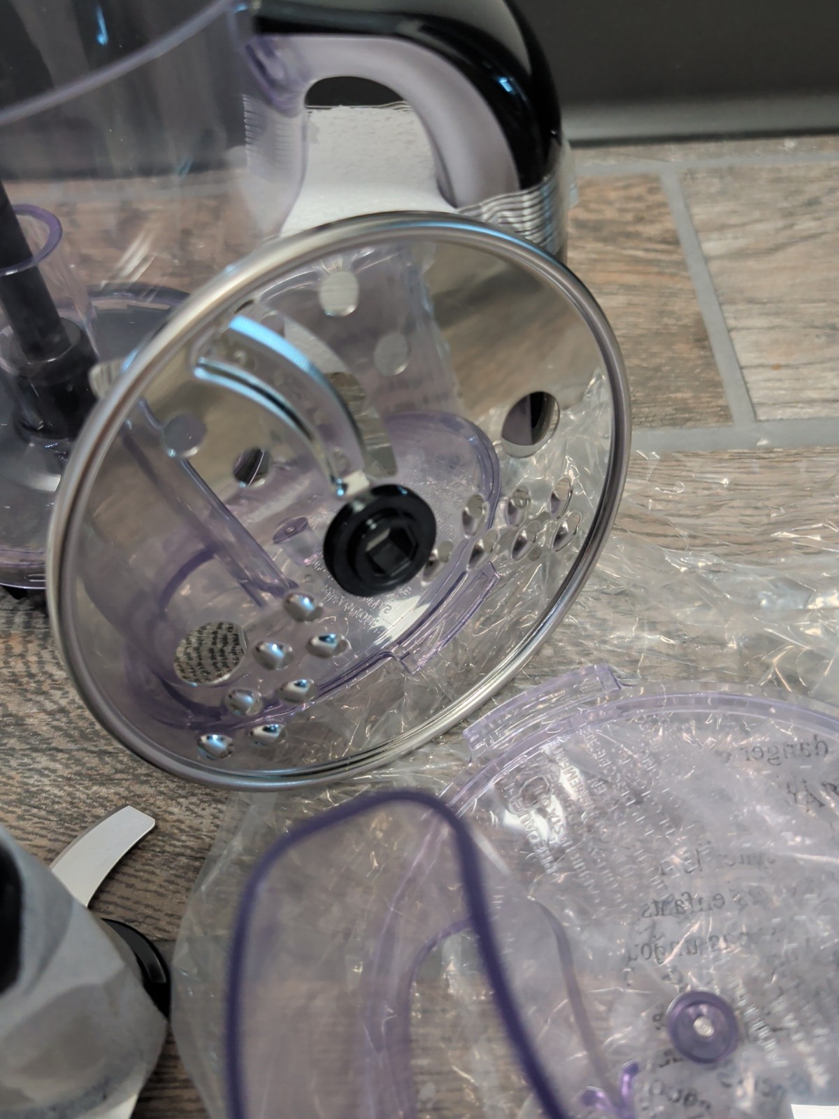 Oster Food Processor Replacement Assembly 116434- 100-090 Bowl, Blade & Lid