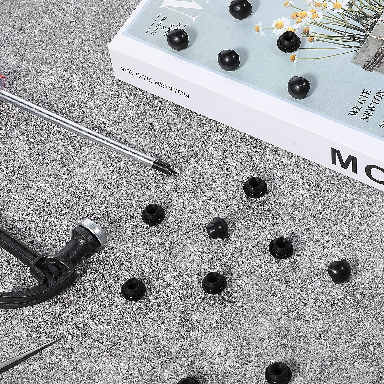 14PCS Hydraulic Jack Oil Plug Bottle Jack Floor Oil Filler Plug 8.5mm Rubber ...