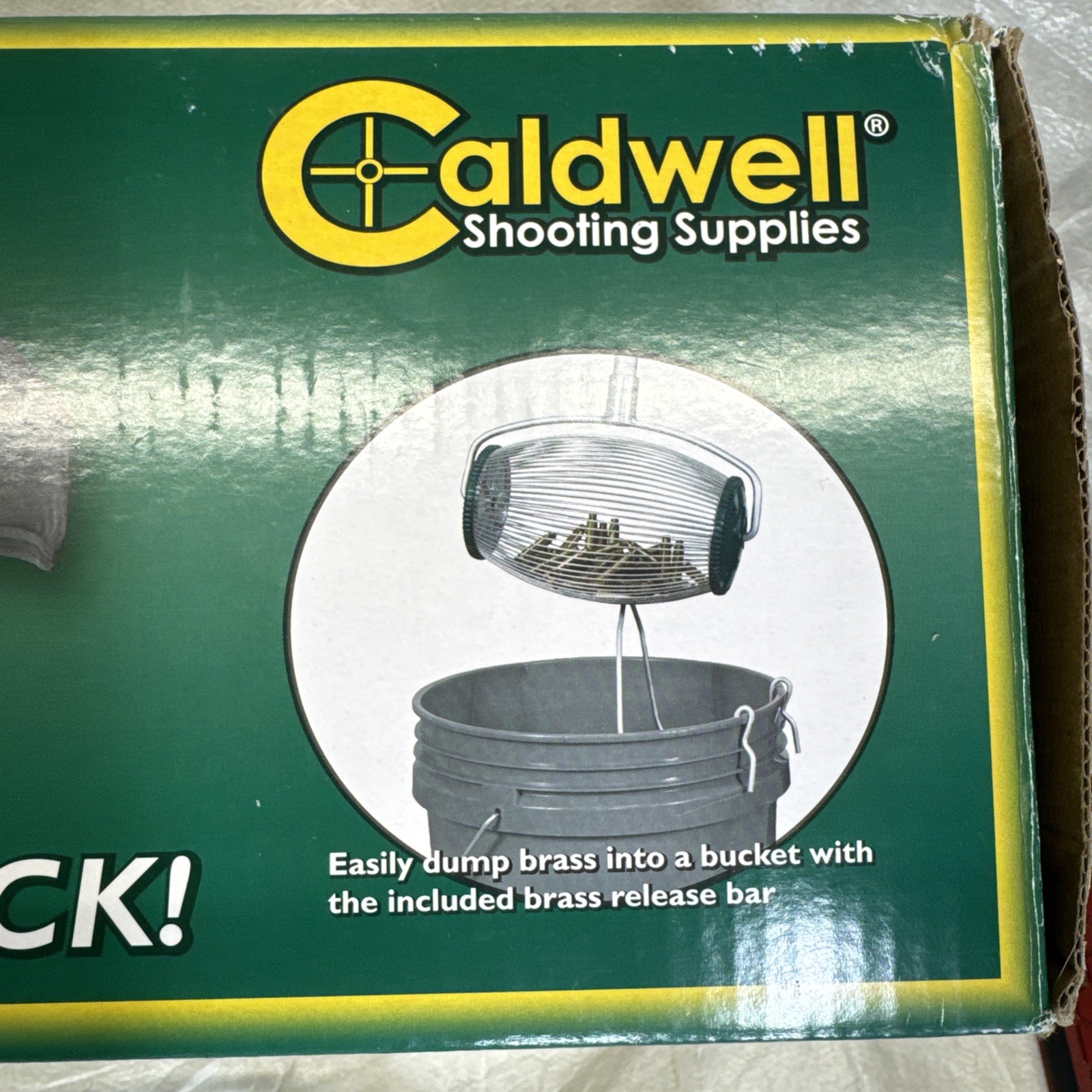 Caldwell Brass Retriever Collapsible Design and Basket Separator 125789 New Open