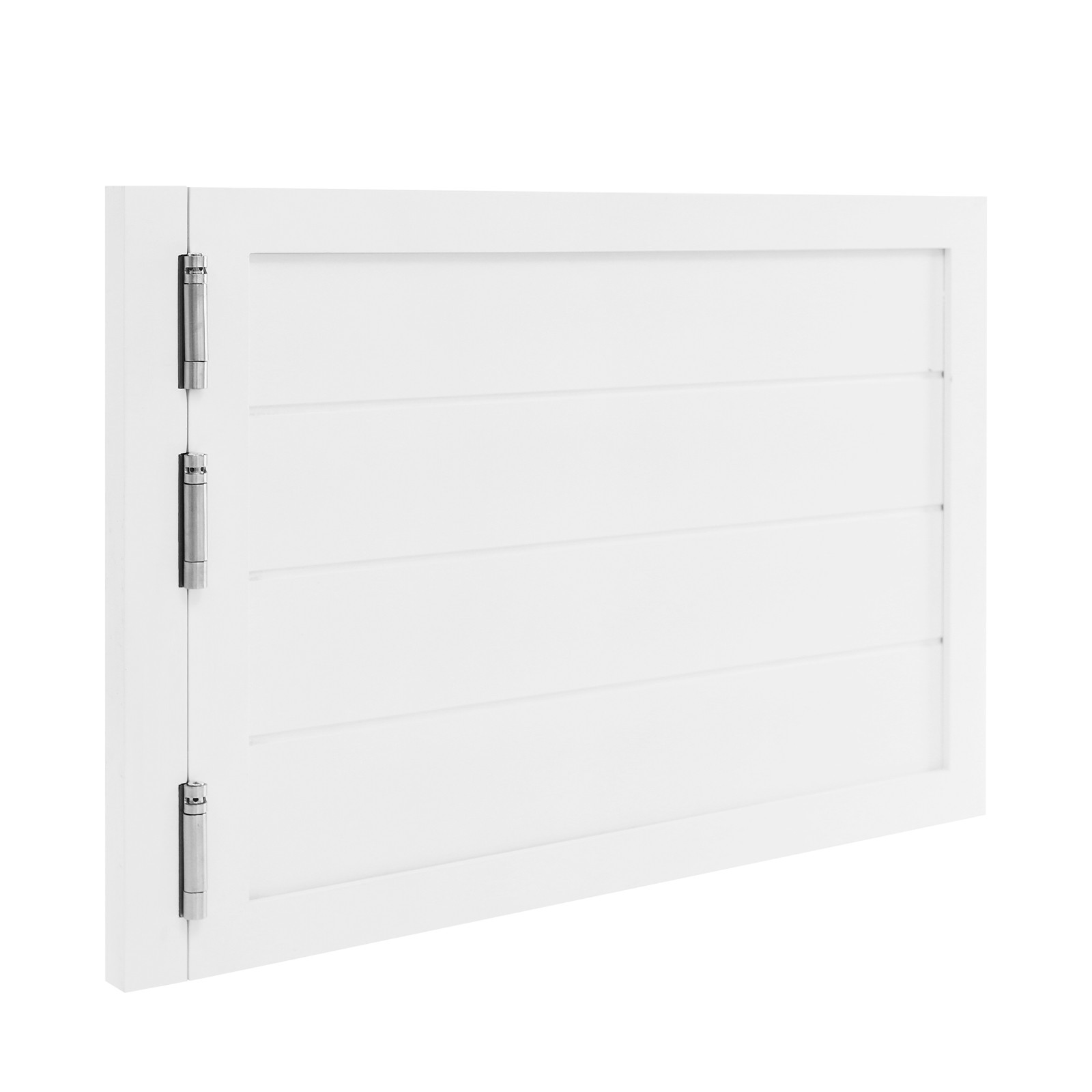Partition Door, Solid Wood Door, Partition Door for Shop Entrance 90*60cm White
