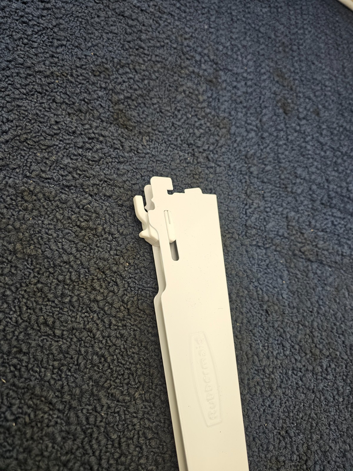 (QTY 3) Rubbermaid Shelf Bracket Configuration Closet System Replacement Part