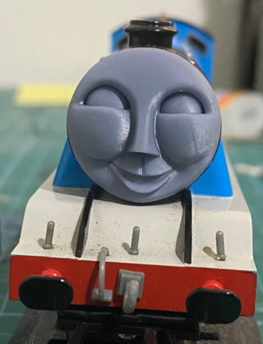 Custom HO/OO Bachmann Gordon Magnetic Faces Set of 6