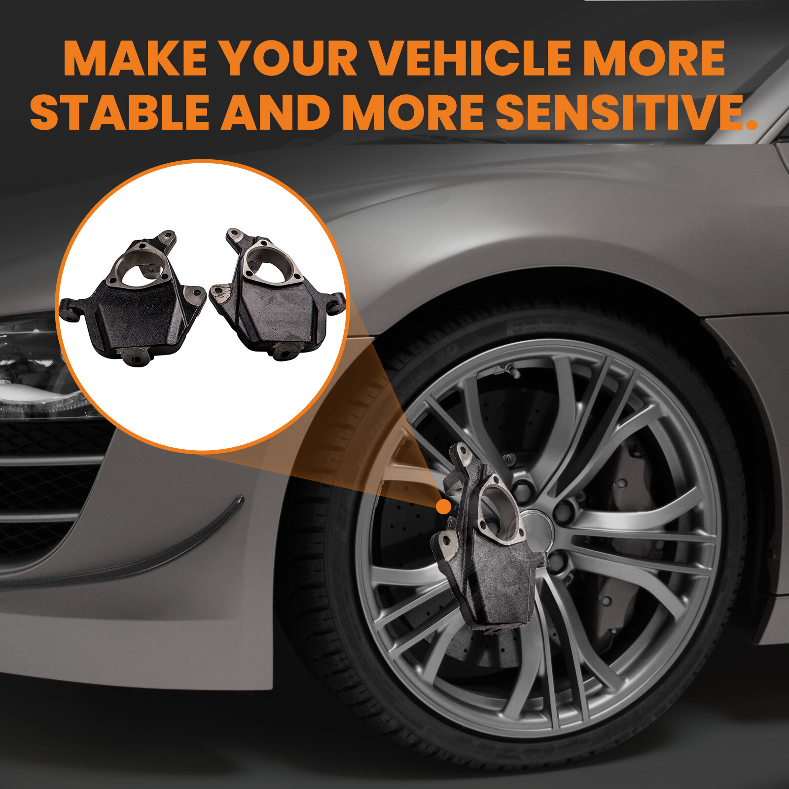 2" / 4" Lowering Drop Kit For Chevy Silverado GMC Sierra 1500 2WD 1999-2006