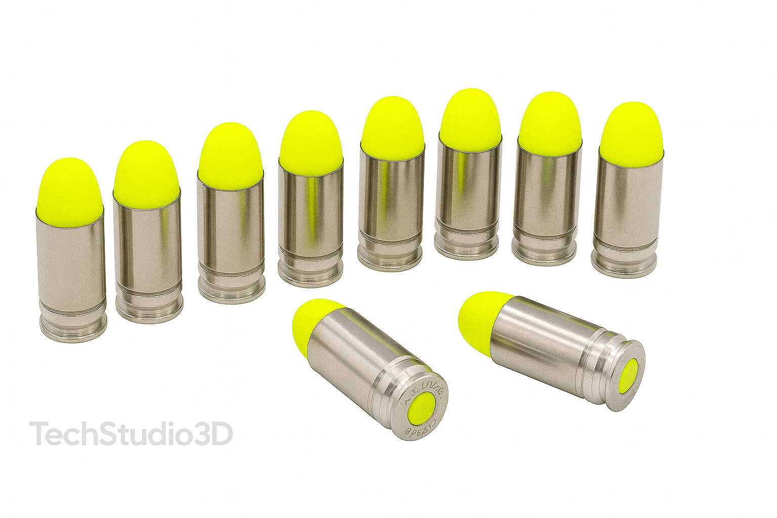 9mm Snap Caps Dummy Rounds – Safe Dry Fire Training – Reusable*Made in USA!!