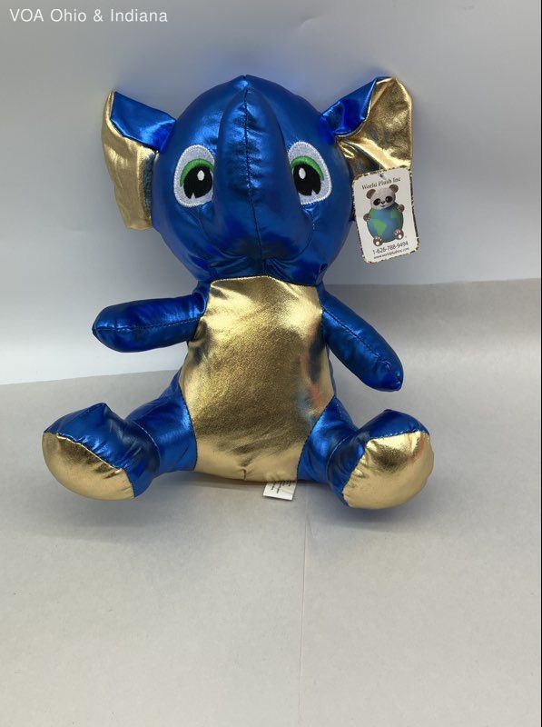 Plush Stuffed Animal Lot World Plush Inc 2 Pcs Elephant Pig With Tags