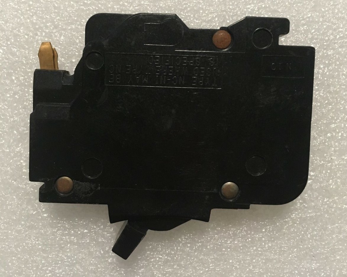 NC120 FPE 20 Amp 1 Pole Stab-Lok "Thin" Federal Pacific Breakers NC20 RED