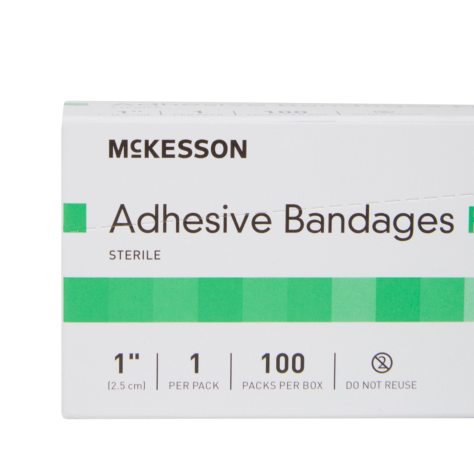 400 McKesson Round Fabric Adhesive Spot Band Aids Bandages 1" Sterile 16-4812