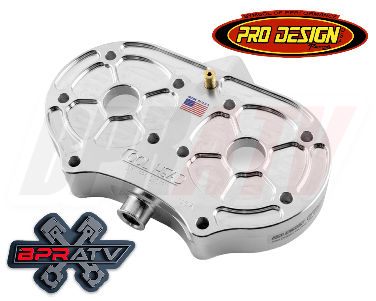 Pro Design Cool Head Billet 22cc 22 cc Domes Kit Yamaha Banshee 350 Made in USA