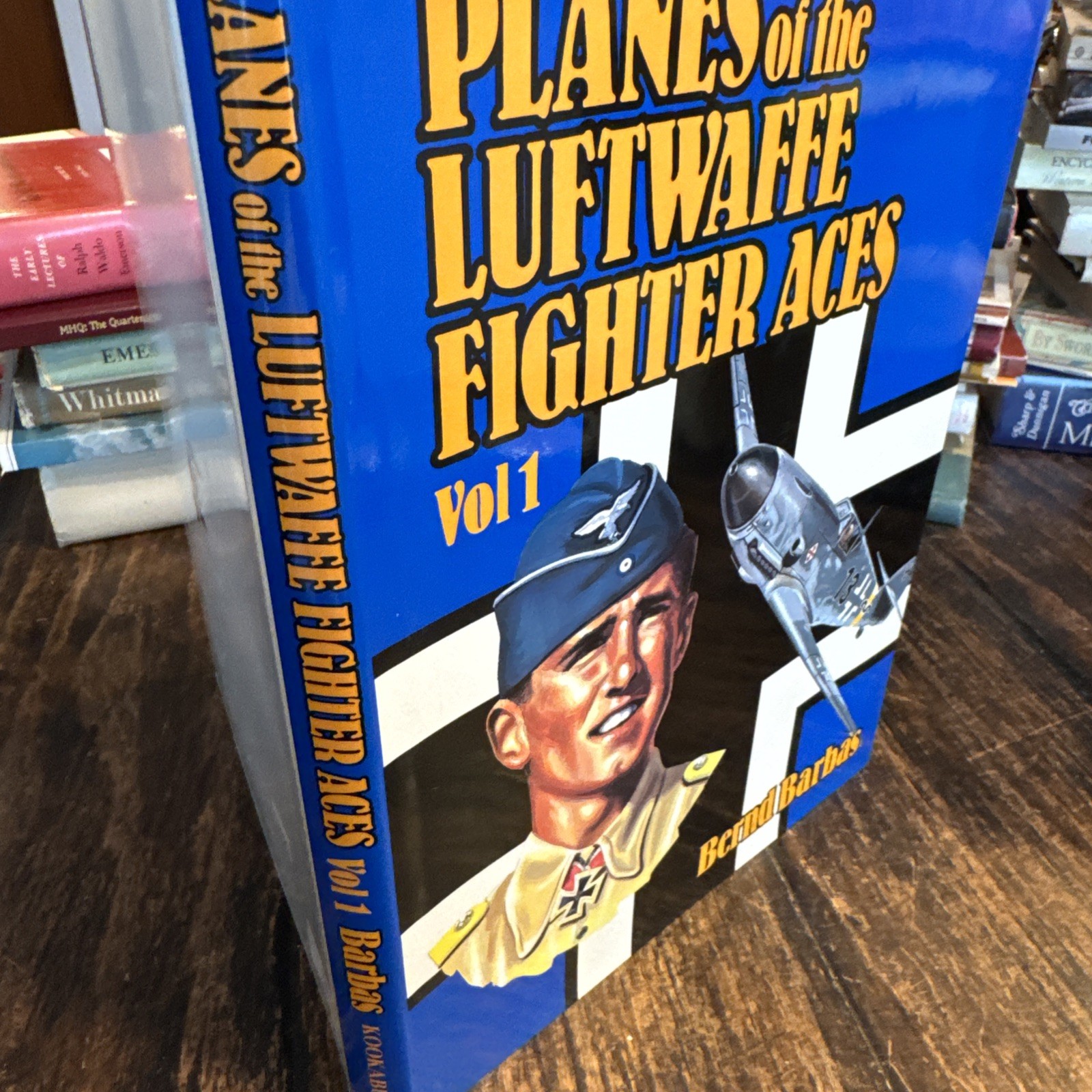 WW2 German Planes of the Luftwaffe Fighter Aces Vol 1 Hardcover Reference Book