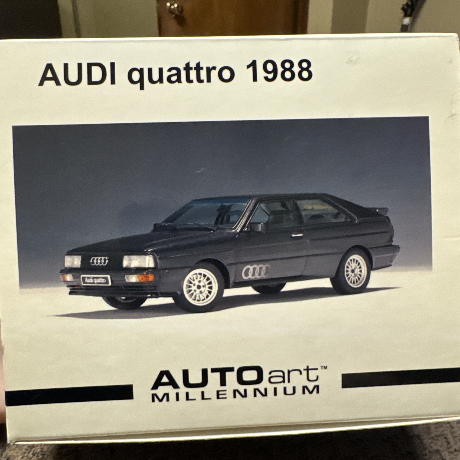 Autoart Millennium 1988 Audi Quattro 1/18 Black