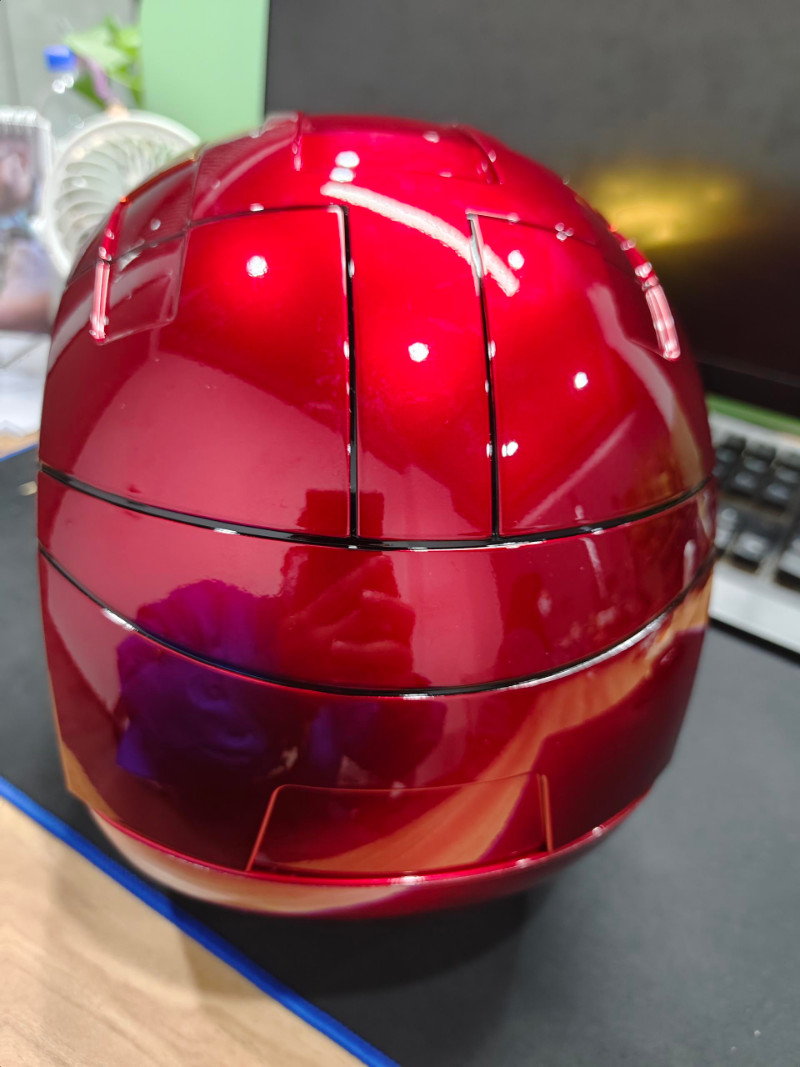 AUTOKING Iron Man MK5 Helmet Wearable VoiceControl Mask & Base Cosplay Prop Gift