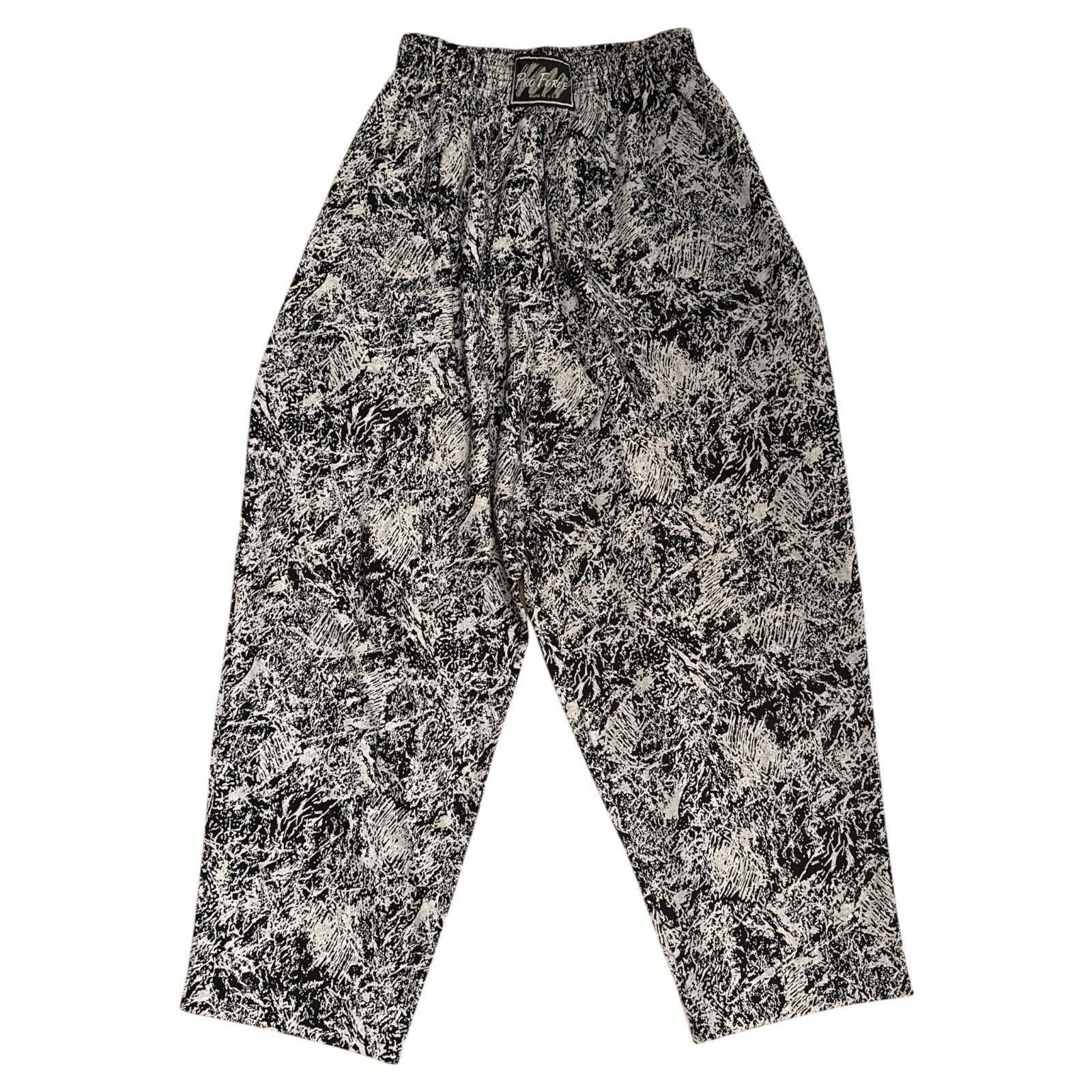 VTG Athletic Works Workout Pants Mens M Retro Geometric Gym 80s 90s USA Made