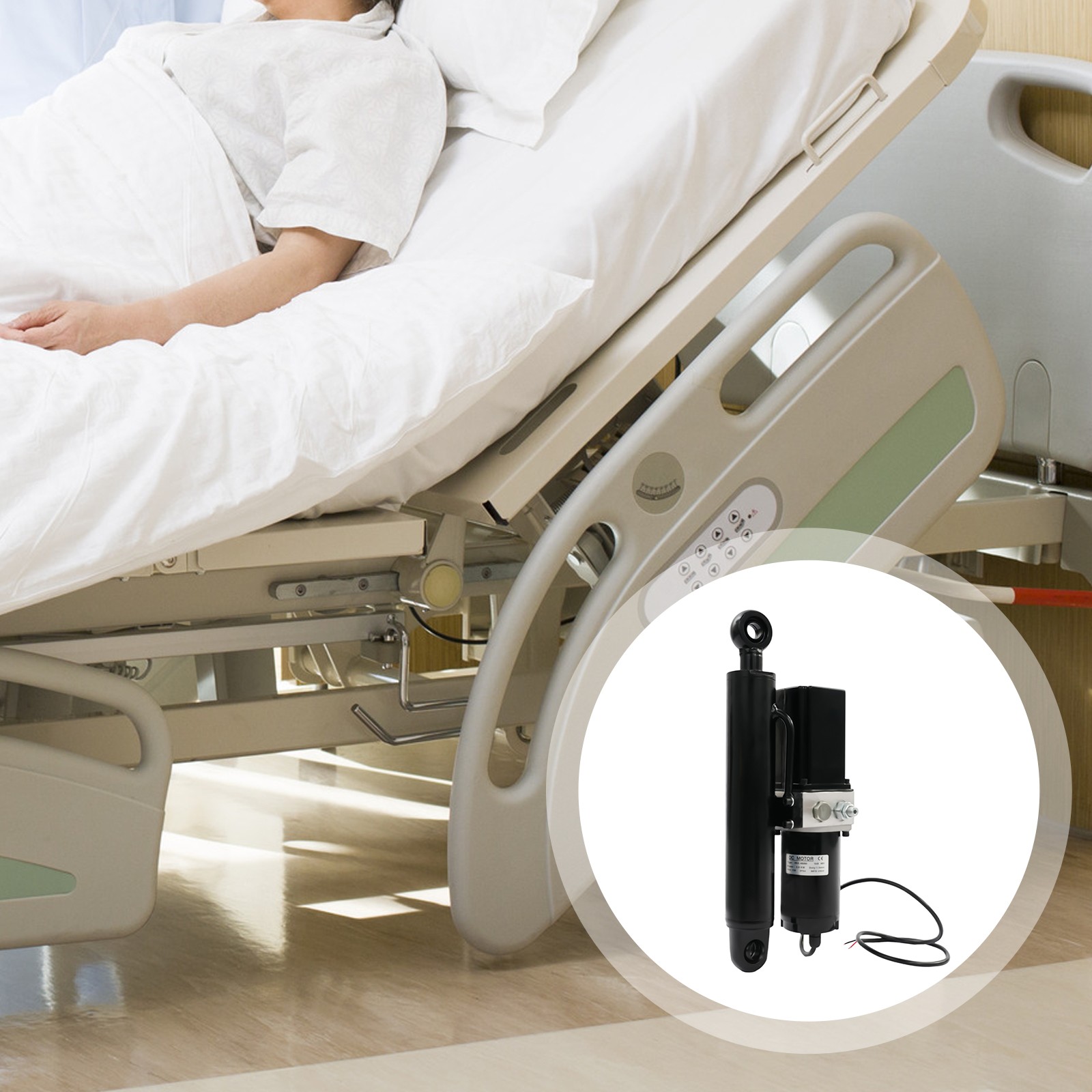 Electric Hydraulic Cylinder Actuator Electric Linear Actuator 2 Ton/4409lb 200mm