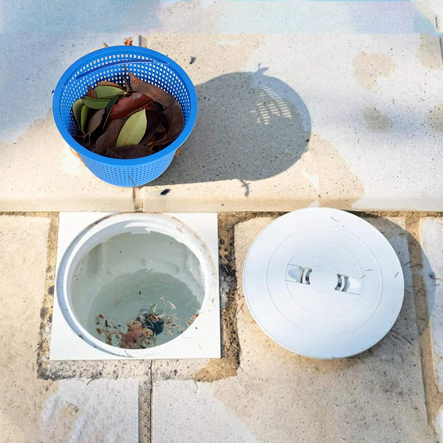 Pool Skimmer Basket SPX1070E B-9 B9 R2111 For Hayward, Pentair, Swimquip Skimmer