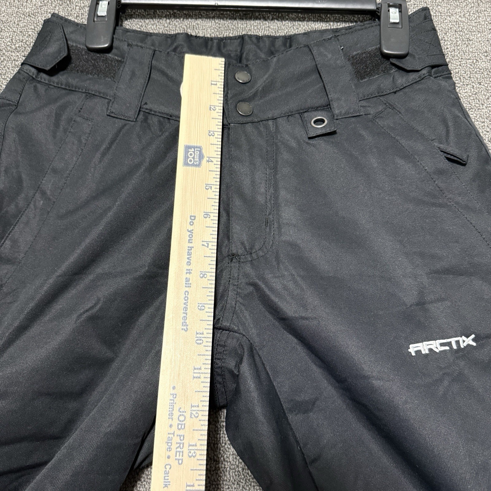 Arctix Women's Snow Pants Size Small Black 5K Insulated Regular Fit