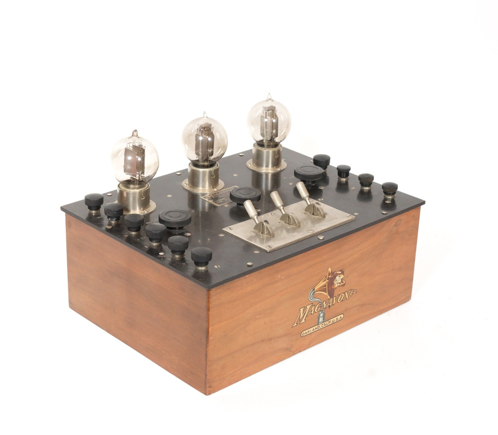 1923 Radio Magnavox AC3 Tube Amplifier w/Good Fil. Western Electric 216a Tubes