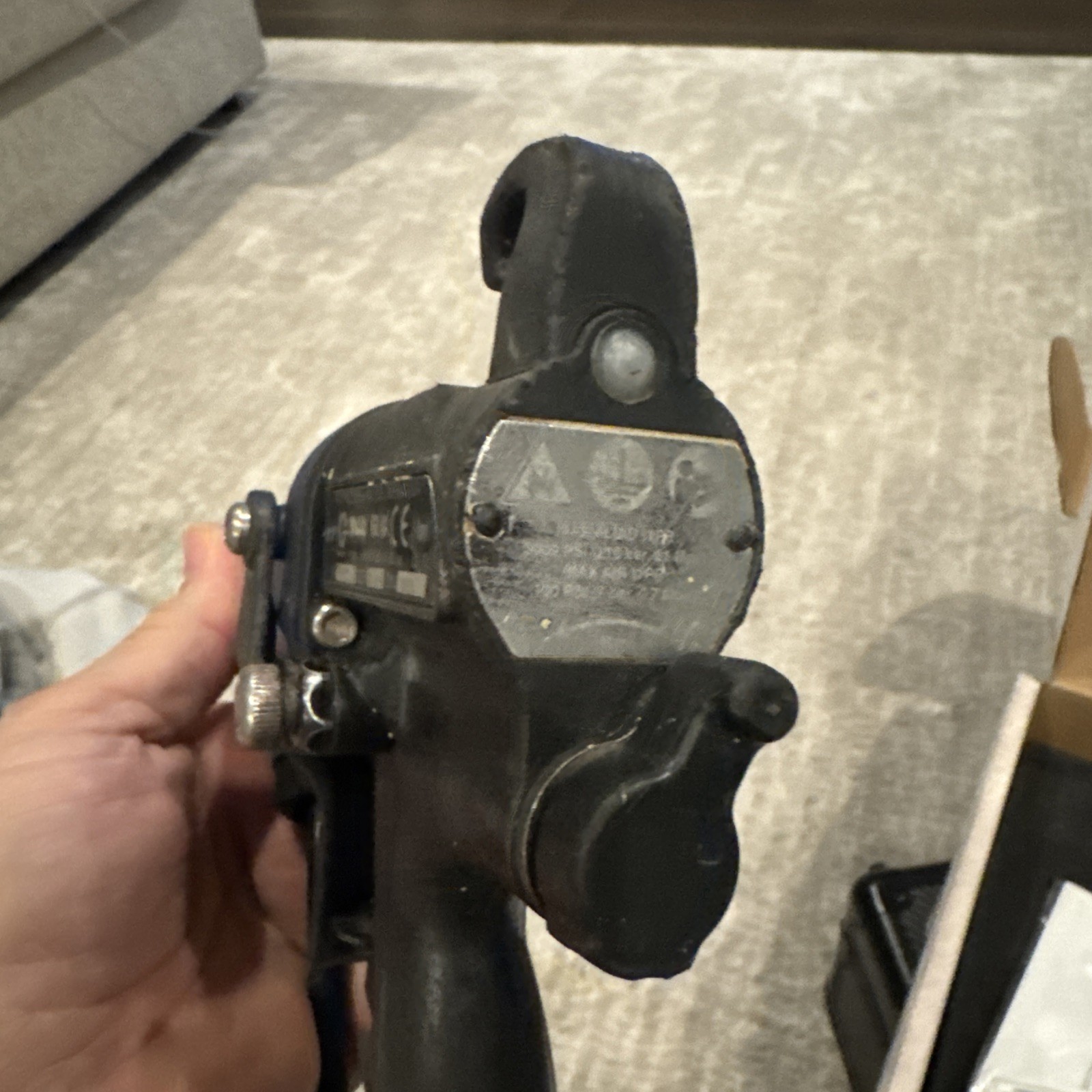 GRACO PRO XP 60 AIR SPRAY MANUAL ELECTROSTATIC GENERAL GUN