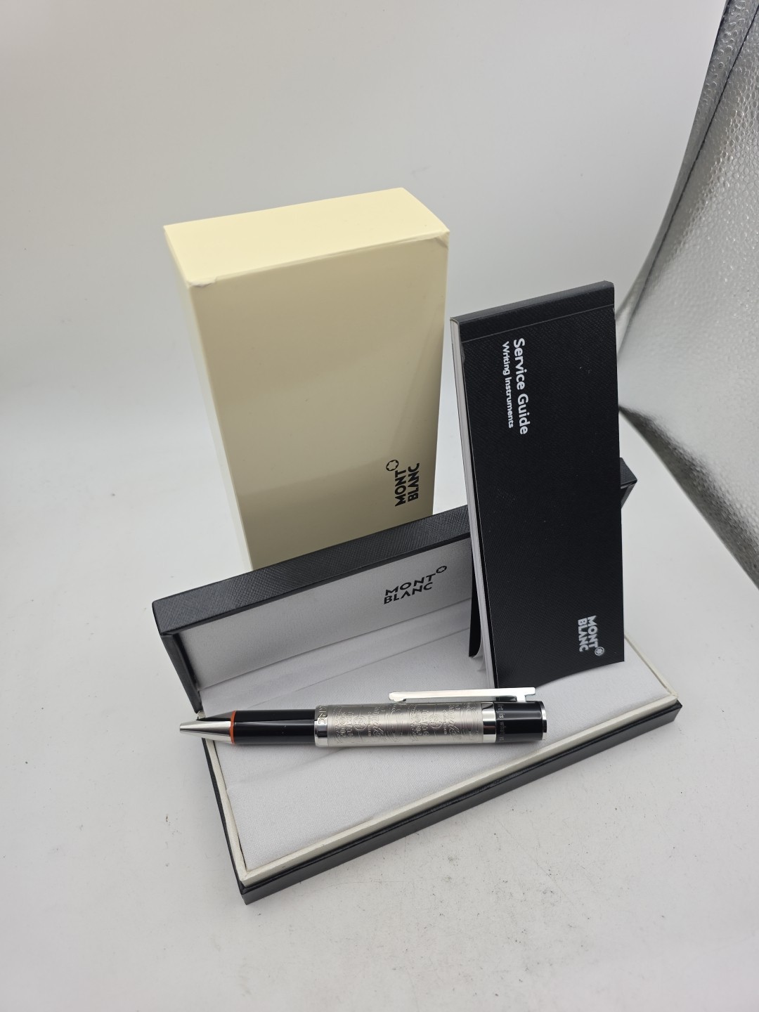 Montblanc Great Characters Special Edition Andy Warhol silver Ballpoint Pen