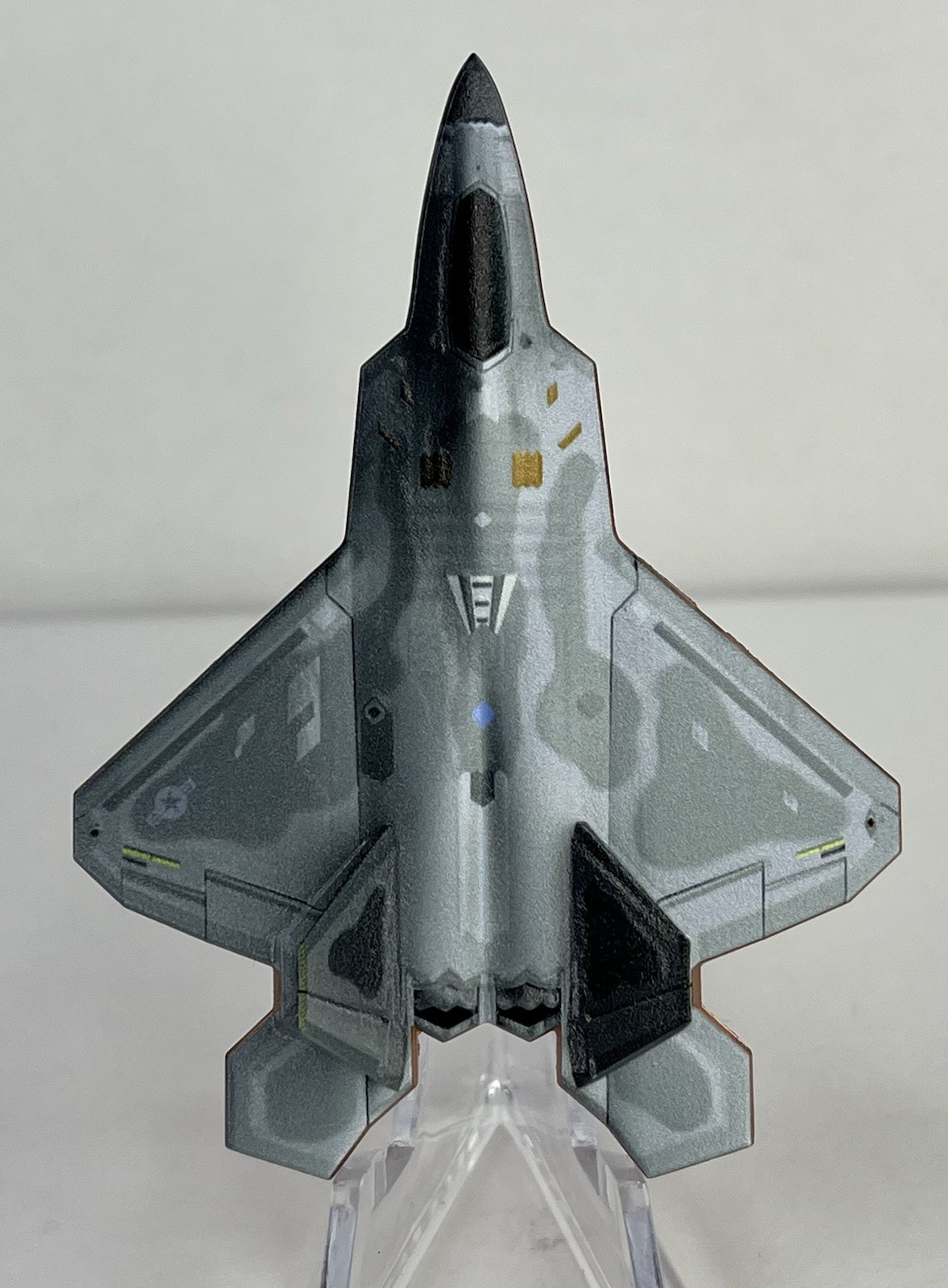 2025 F-22 Raptor Shaped 1 Oz Copper Round Bullion