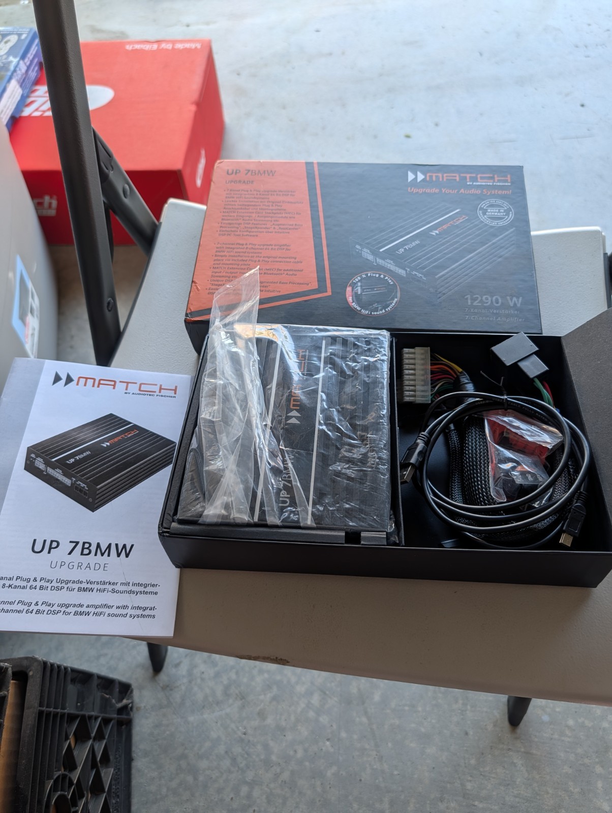 Audiotec Fischer MATCH UP 7BMW – Excellent Condition – Complete Original Set