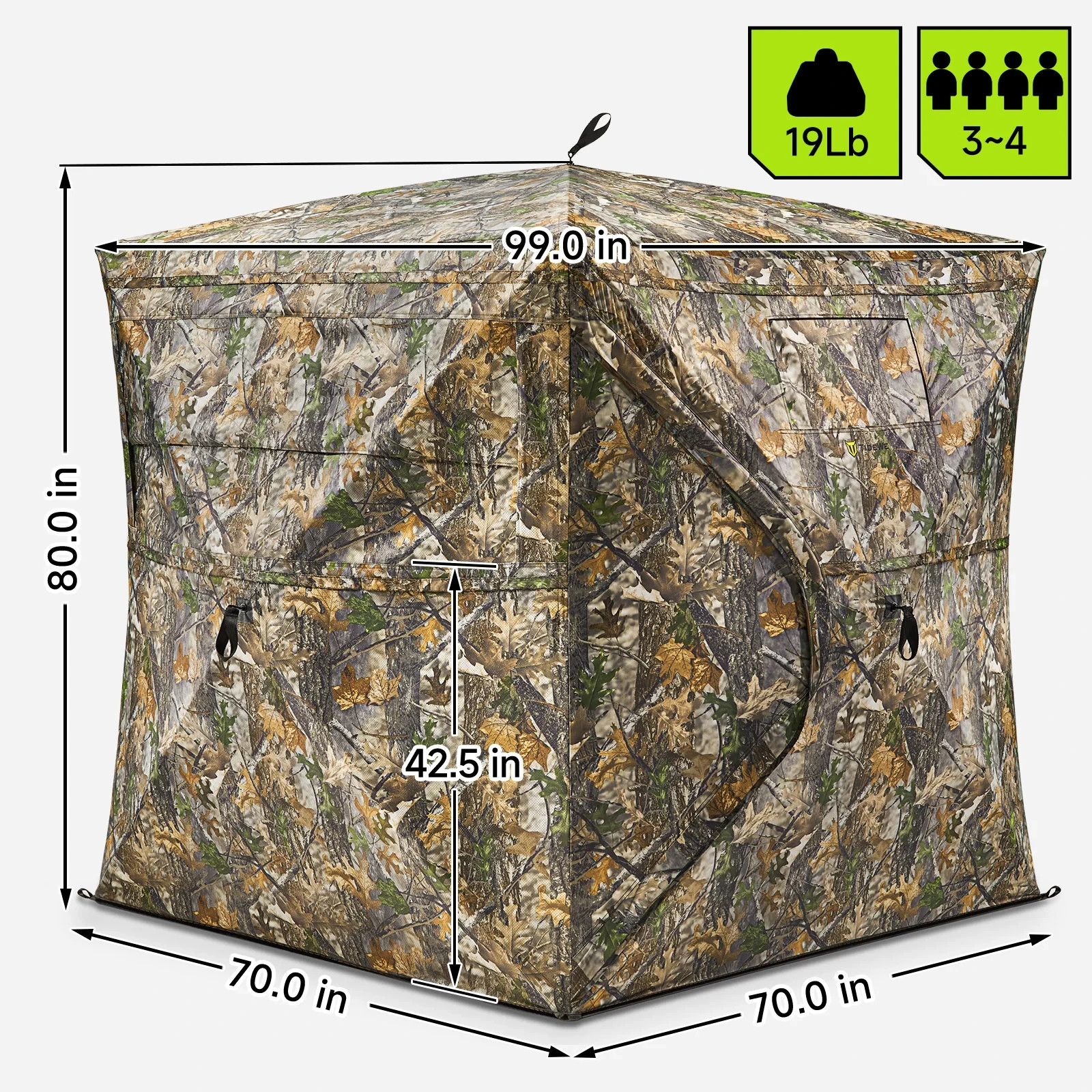NEW!! VisX/VisMax 270 Degree See Through Pop Up Hunting Blind