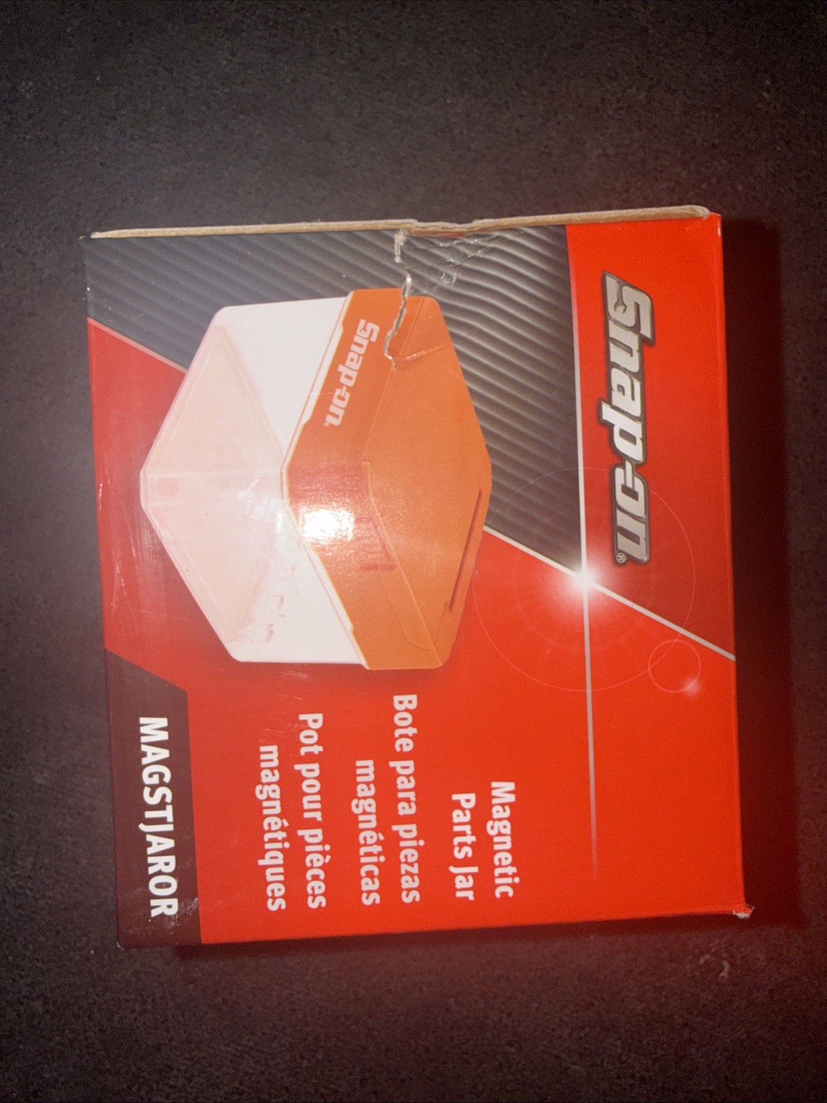 For Snap On Tools MAGSTJARor Magnetic Parts Jar Orange