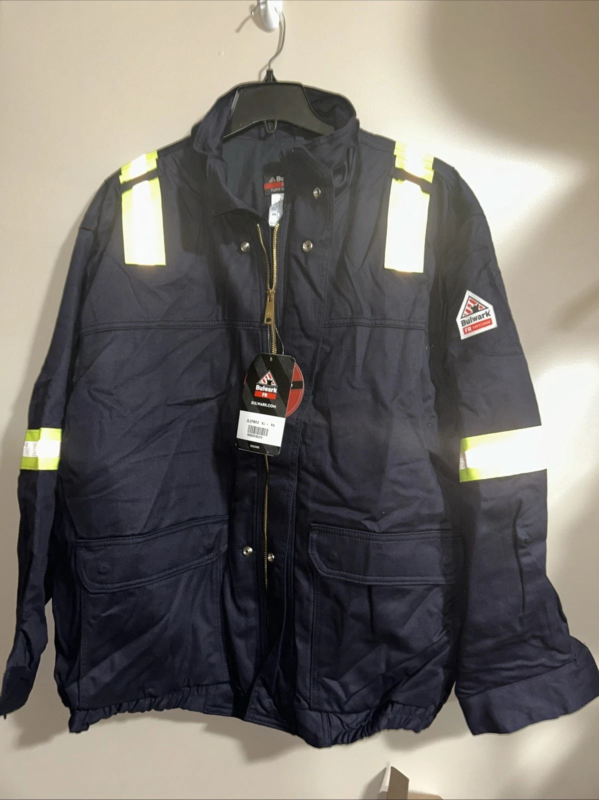 Bulwark FR Flame Resistant Reflective Water Resistant Work Jacket Safety – New