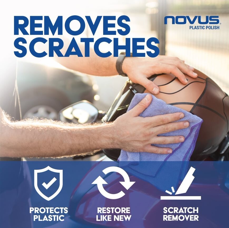 Novus #2 Fine Scratch Remover Polish Cleaner, 8oz. Bottle