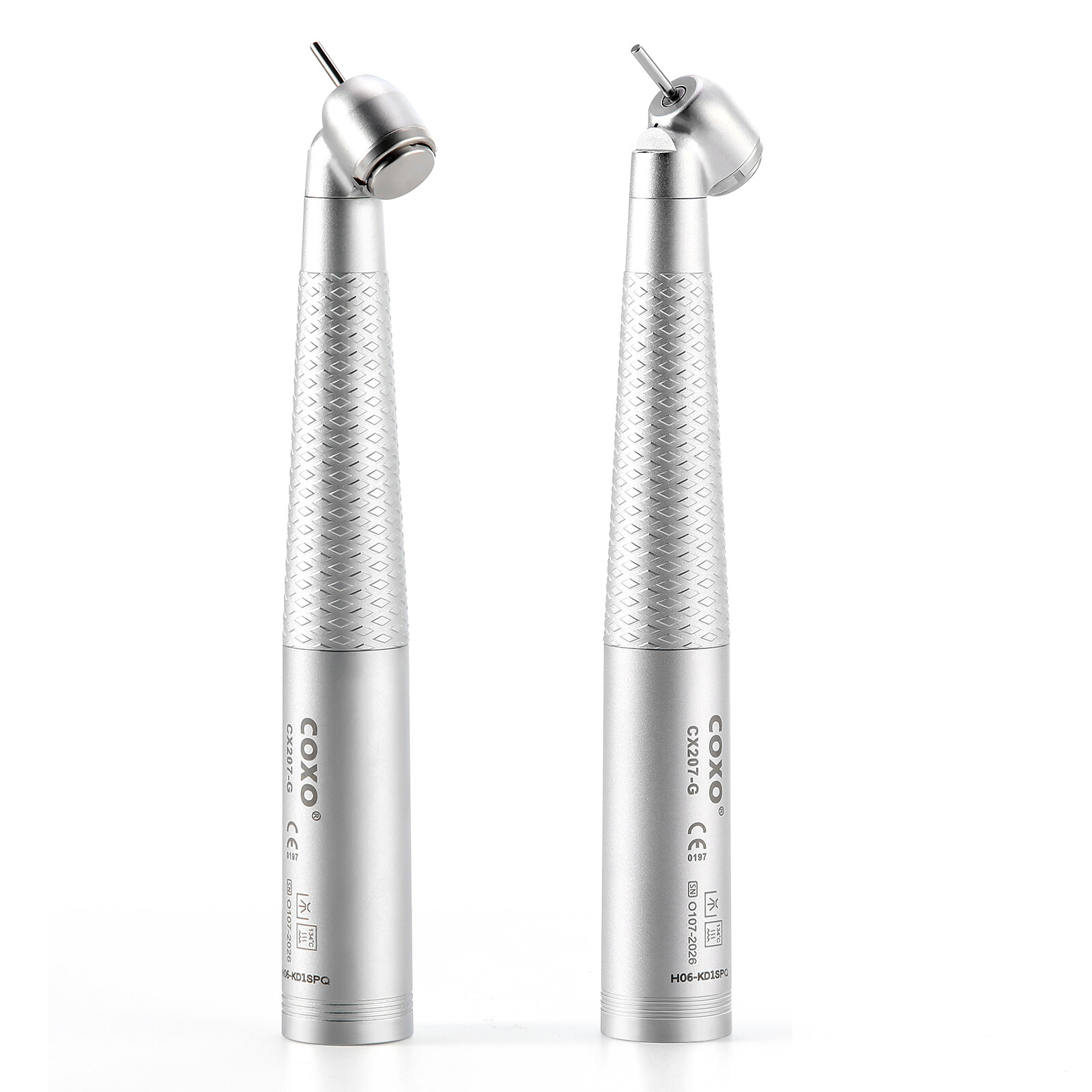 COXO Dental Surgical Handpiece 45 Degree LED High Speed Air Turbine 6 Holes