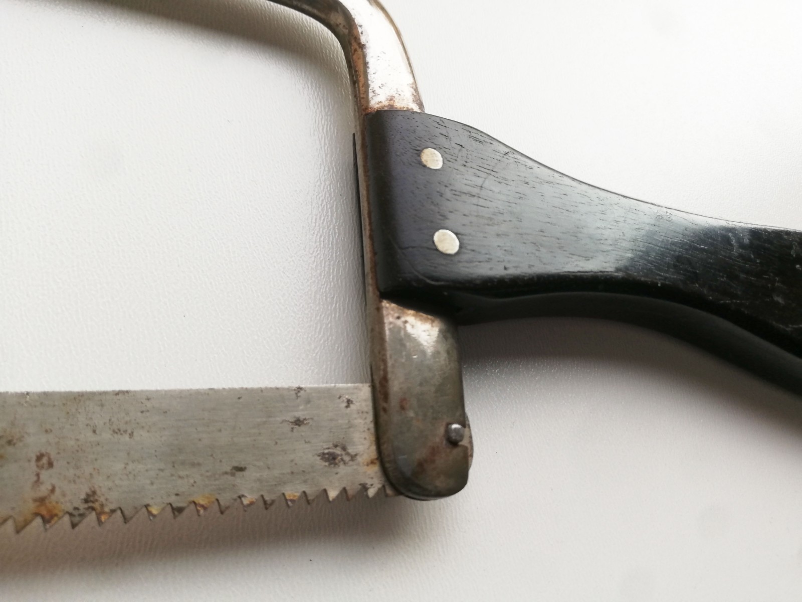 antique medical saw - 1870-1890