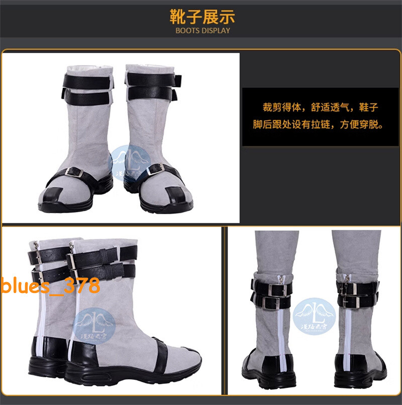 X-FORCE Gray Deadpool Halloween Cosplay Jumpsuit Costume Accessories Suit Lot