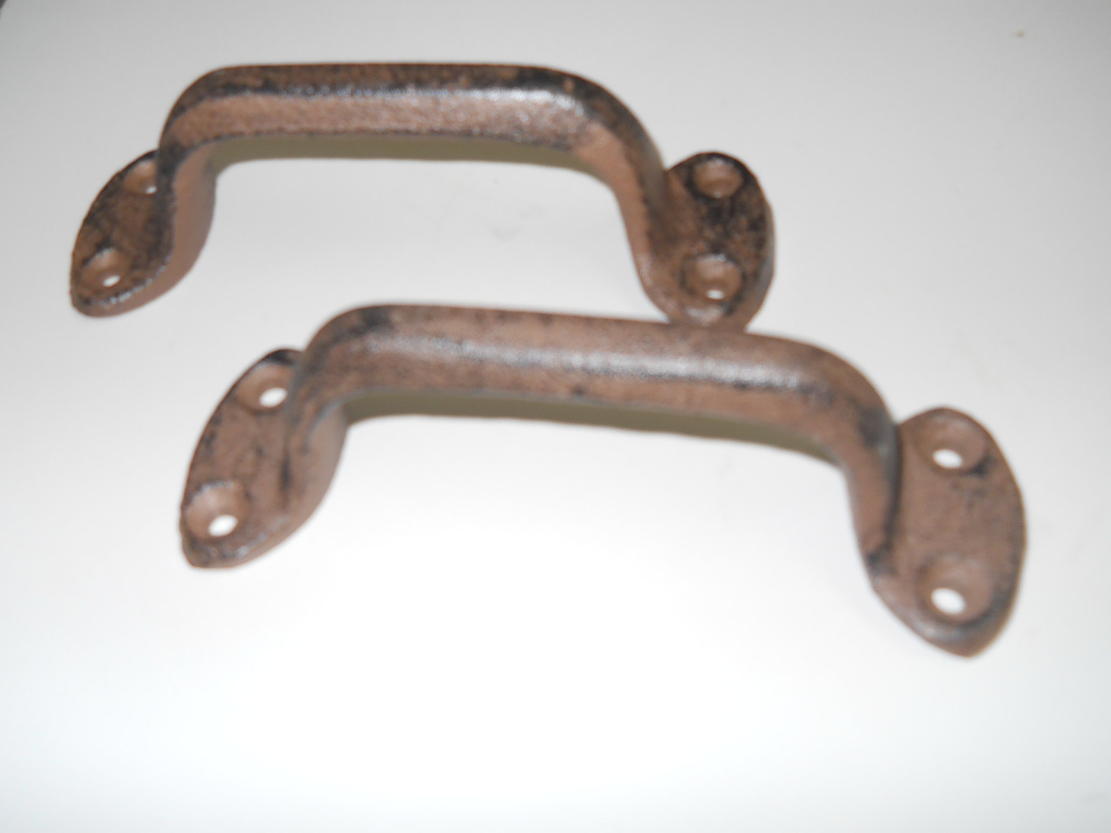 1 Cast Iron Antique Style RUSTIC Barn Handle, Gate Pull, Shed / Door Handles HD