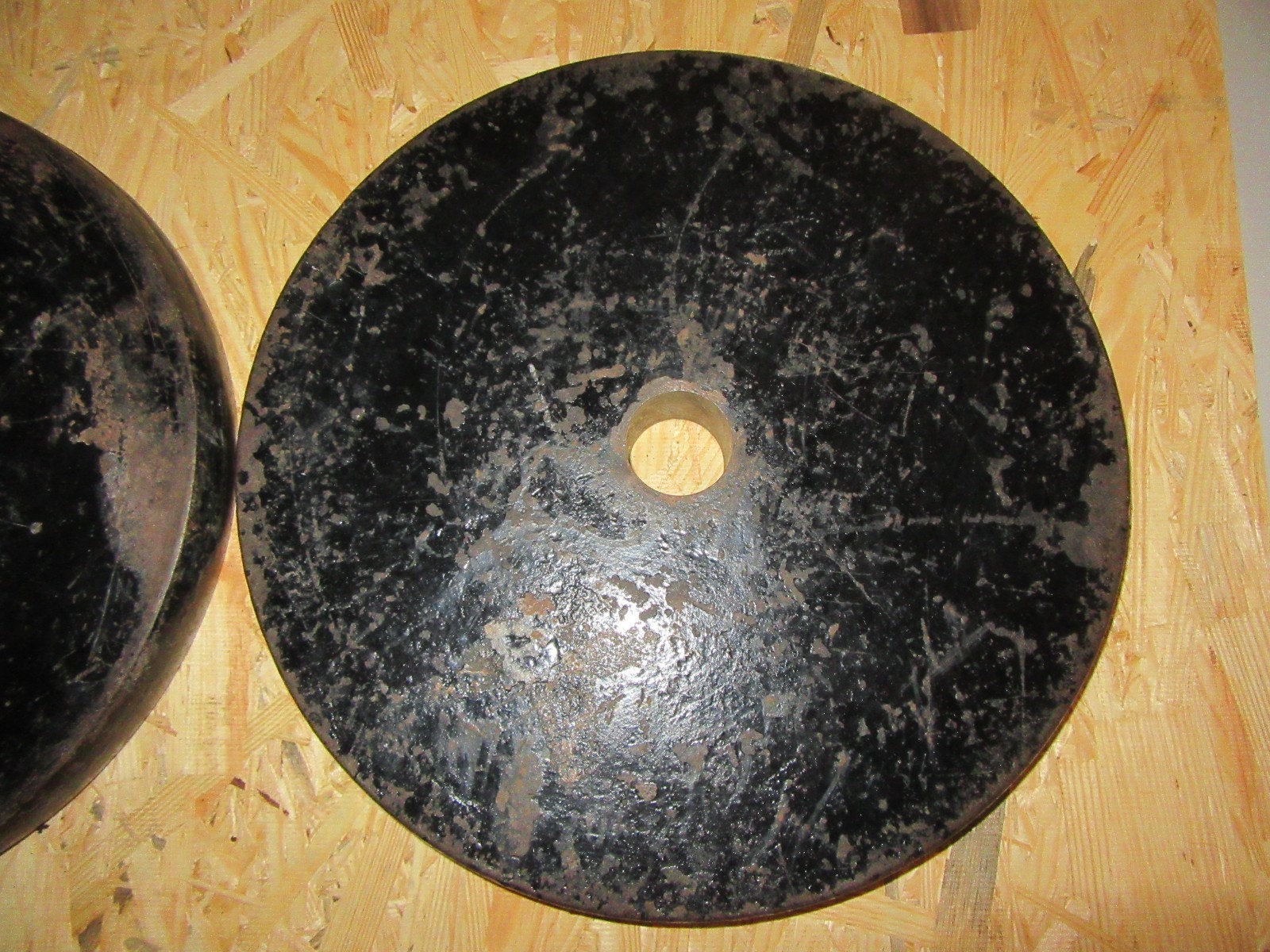 Vintage Set of YORK 45 Lb Deep Dish Olympic Barbell Weights