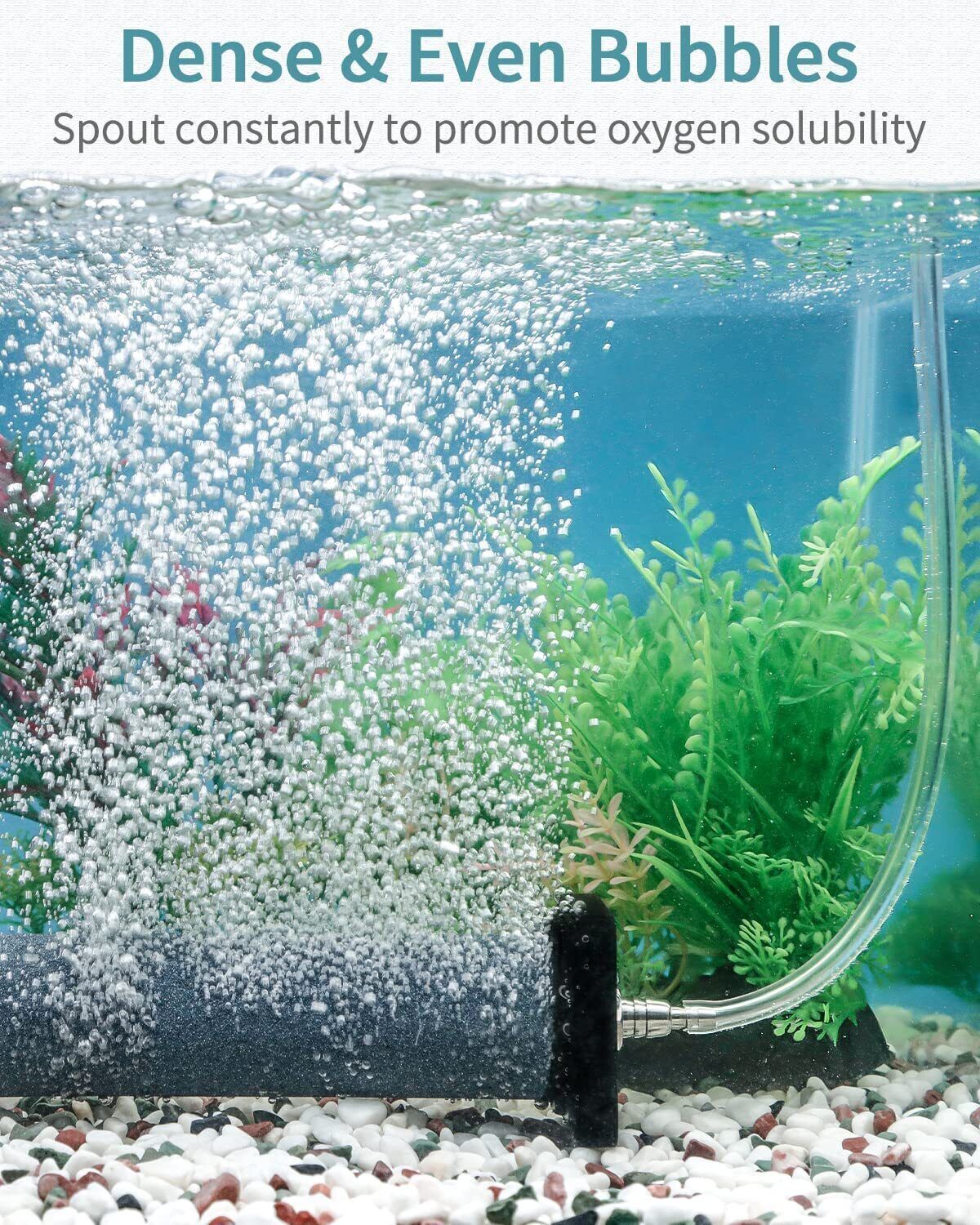 Large Air Stones Cylinder Bubble Diffuser Aerator Aquarium Air Pump Hydroponic