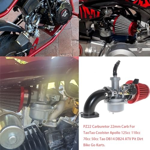 PZ22 Carburetor 22mm Carb For SSR 125cc 110cc CRF50cc TaoTao Coolster Apollo