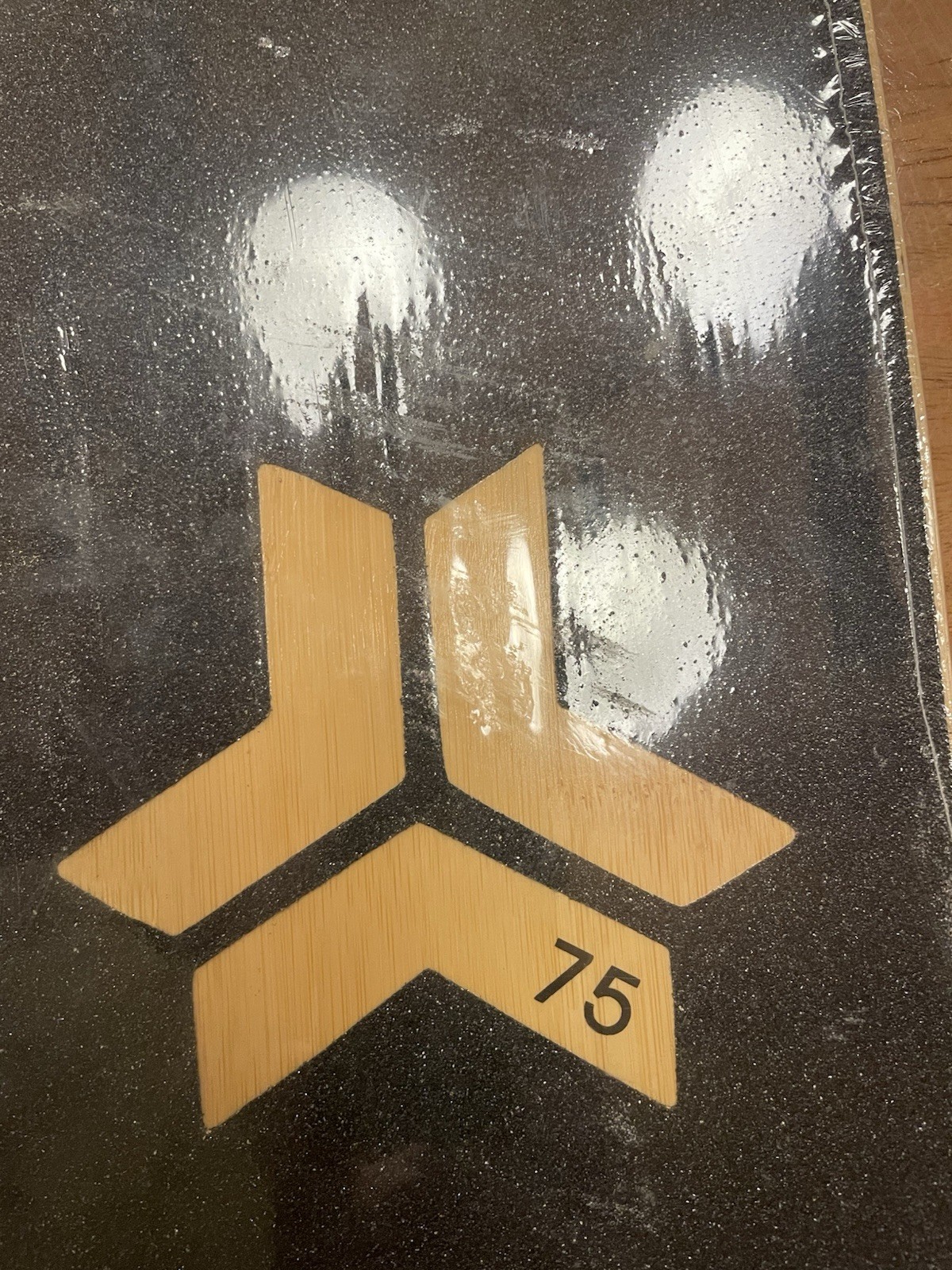 FREEBORD 75 cm Skateboard Longboard Owl NEW SEALED Black NICE!