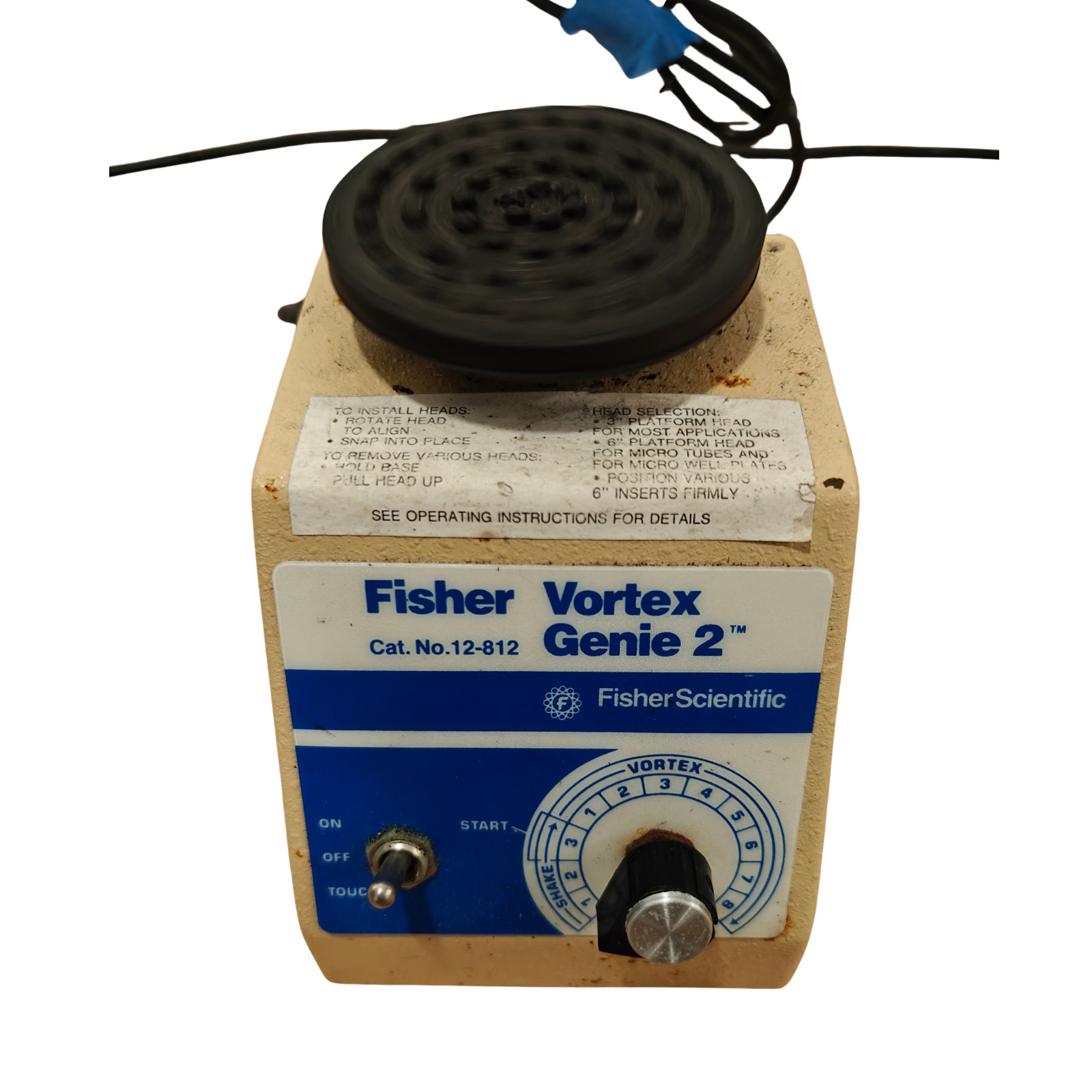 Fisher Scientific G-560 Vortex Genie 2 Lab Mixer No. 12-812 | Fully Functional